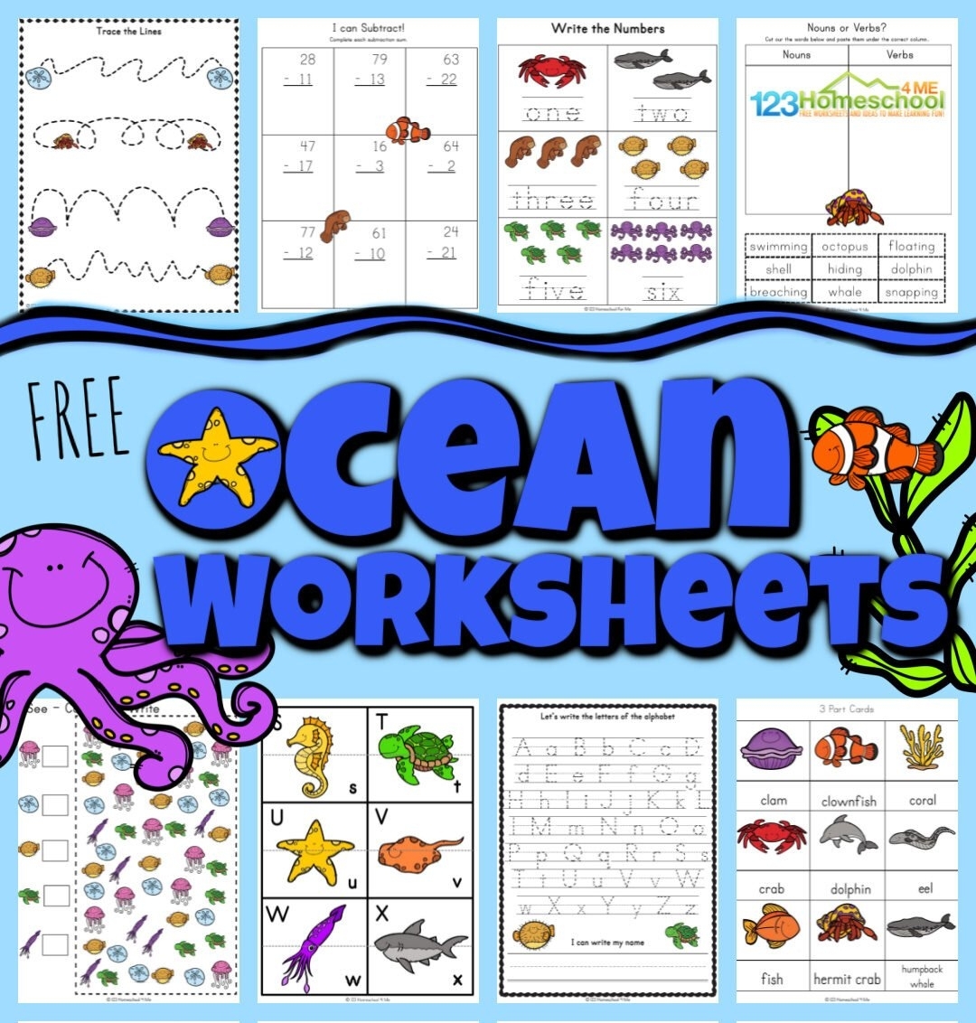 free worksheets for kids printable