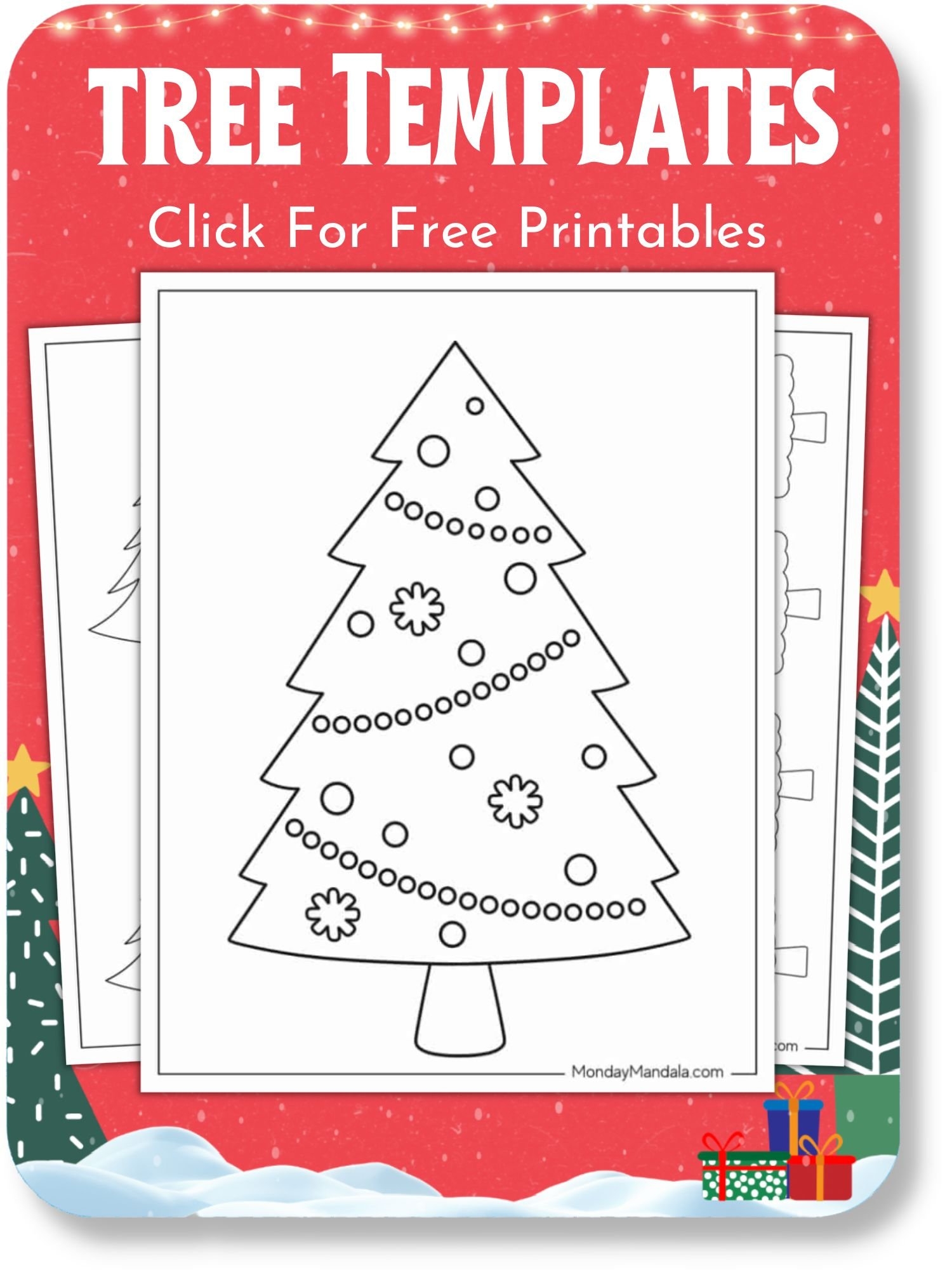 christmas templates printable free