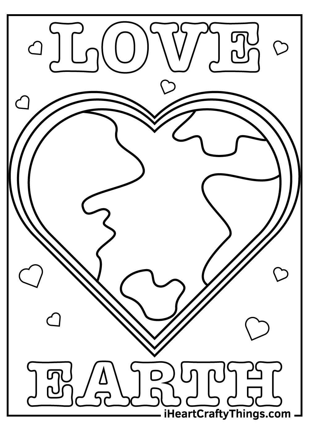 10 Earth Day Coloring Pages 100 Free Printables 