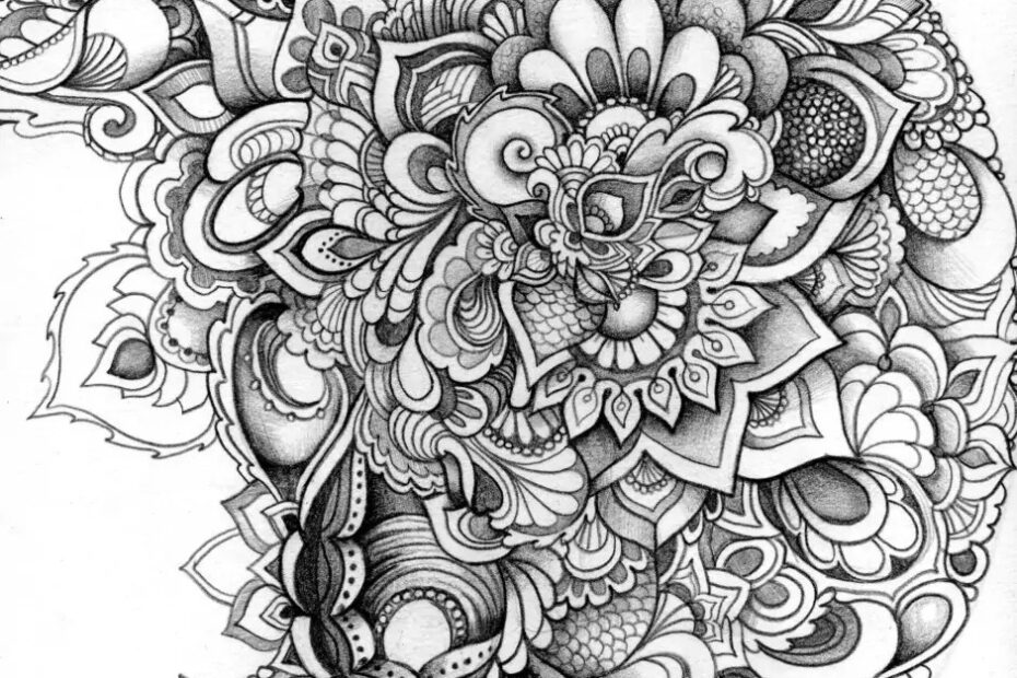 10 Free Adult Coloring Pages KraftiMama