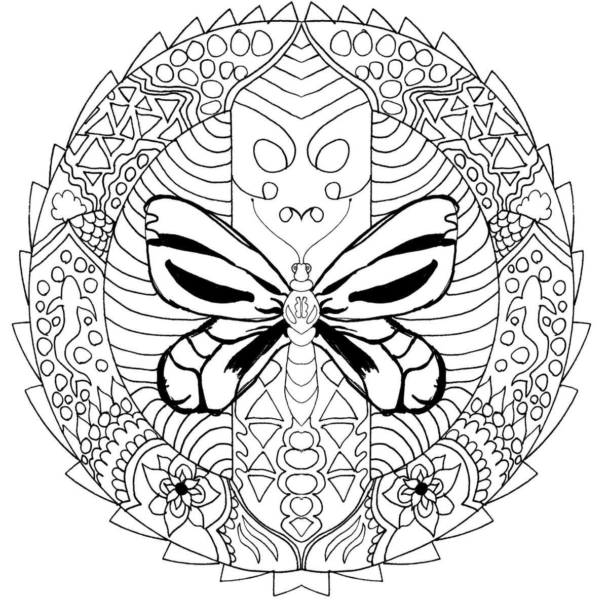 adult coloring pages printable