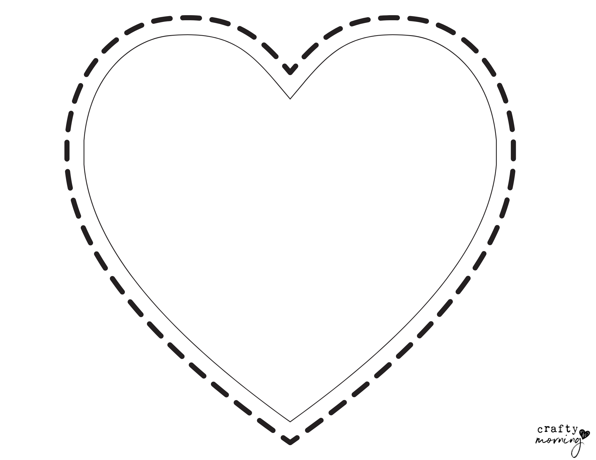 10 Free Printable Heart Templates Crafty Morning