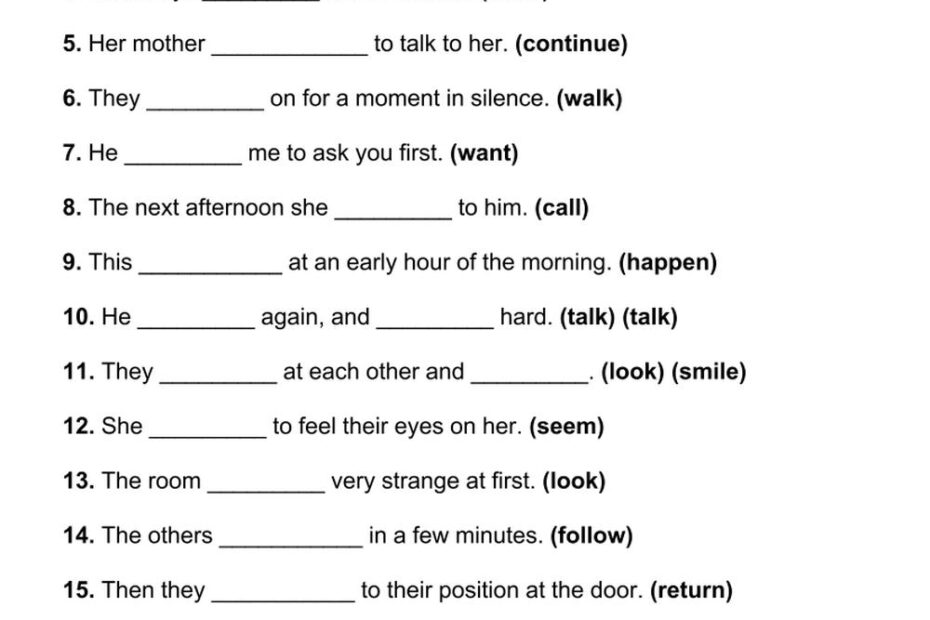 101 Past Simple Regular PDF Worksheets With Answers Grammarism