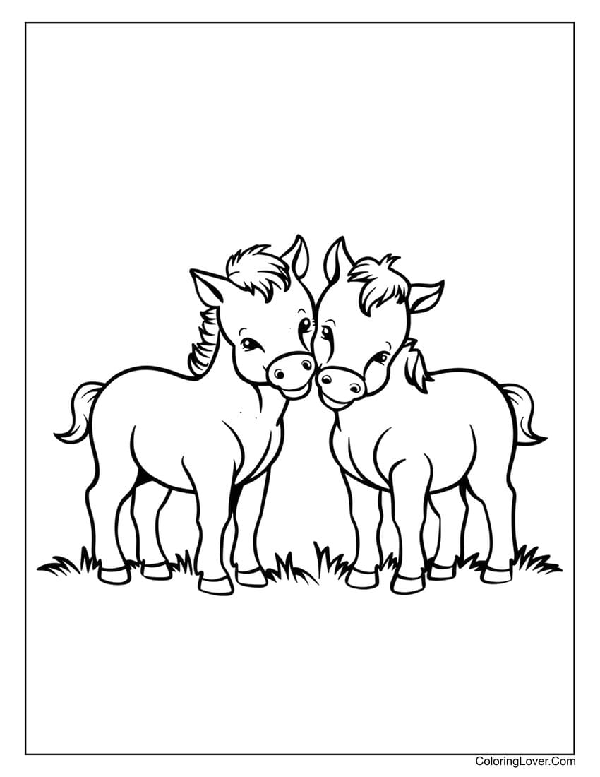 103 Horse Coloring Pages Free Printables For All Ages 
