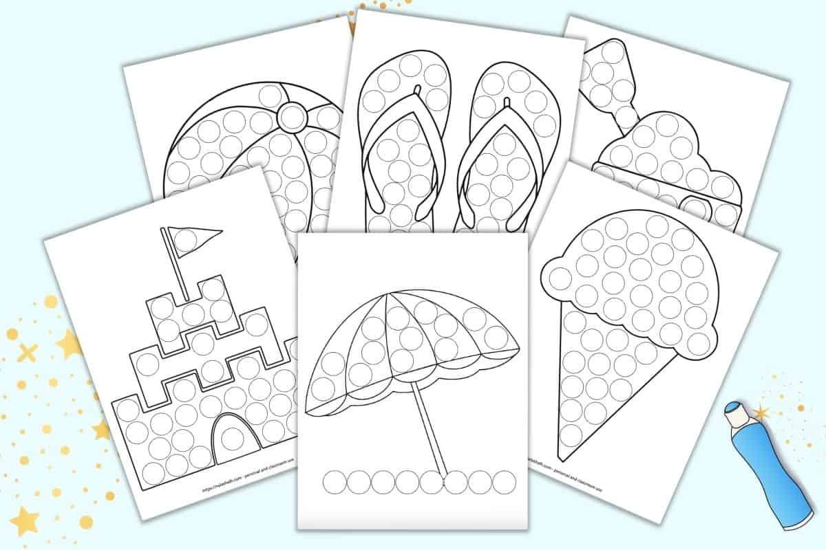 dot art printables