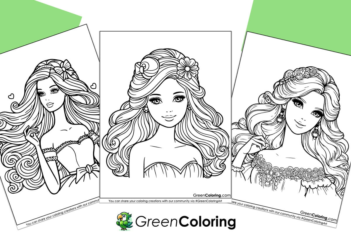 barbie printables free