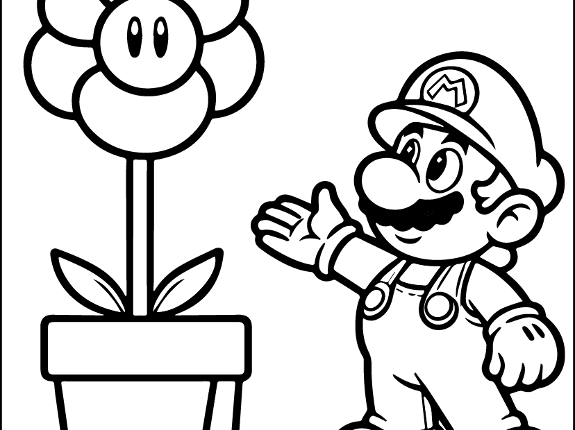 12 Must Have Super Mario Coloring Pages Free Printable PDFs
