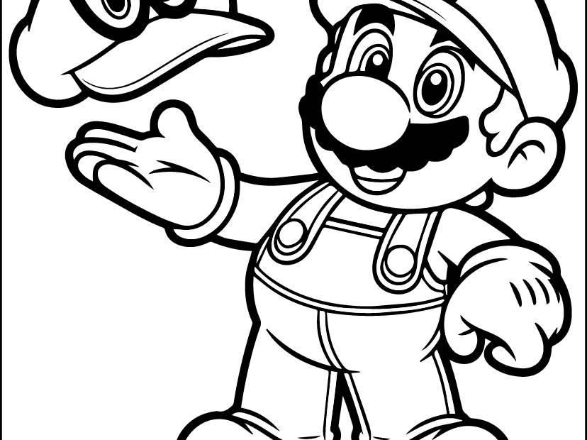 12 Must Have Super Mario Coloring Pages Free Printable PDFs