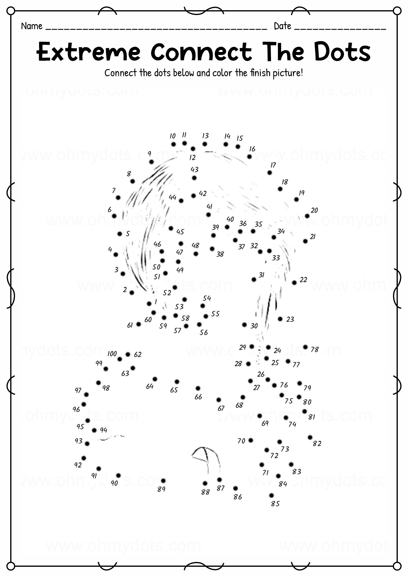 free dot to dot printables for kids pdf
