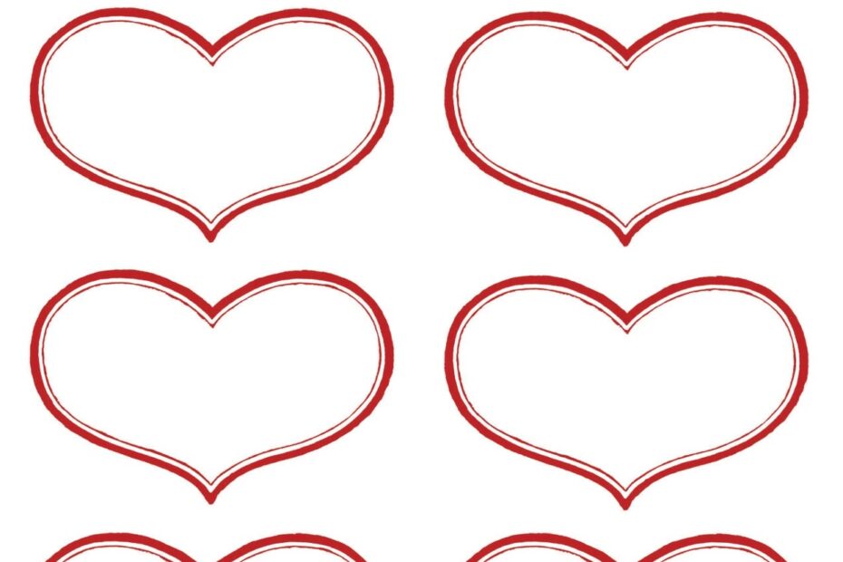12 Printable Valentine Heart Images The Graphics Fairy