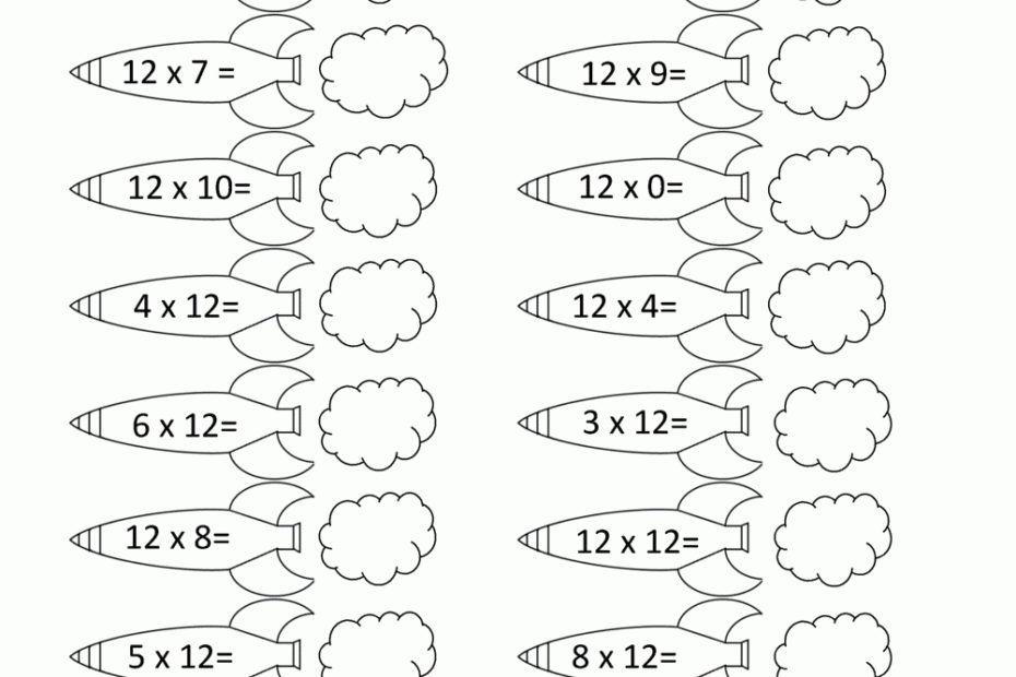 12 Times Table