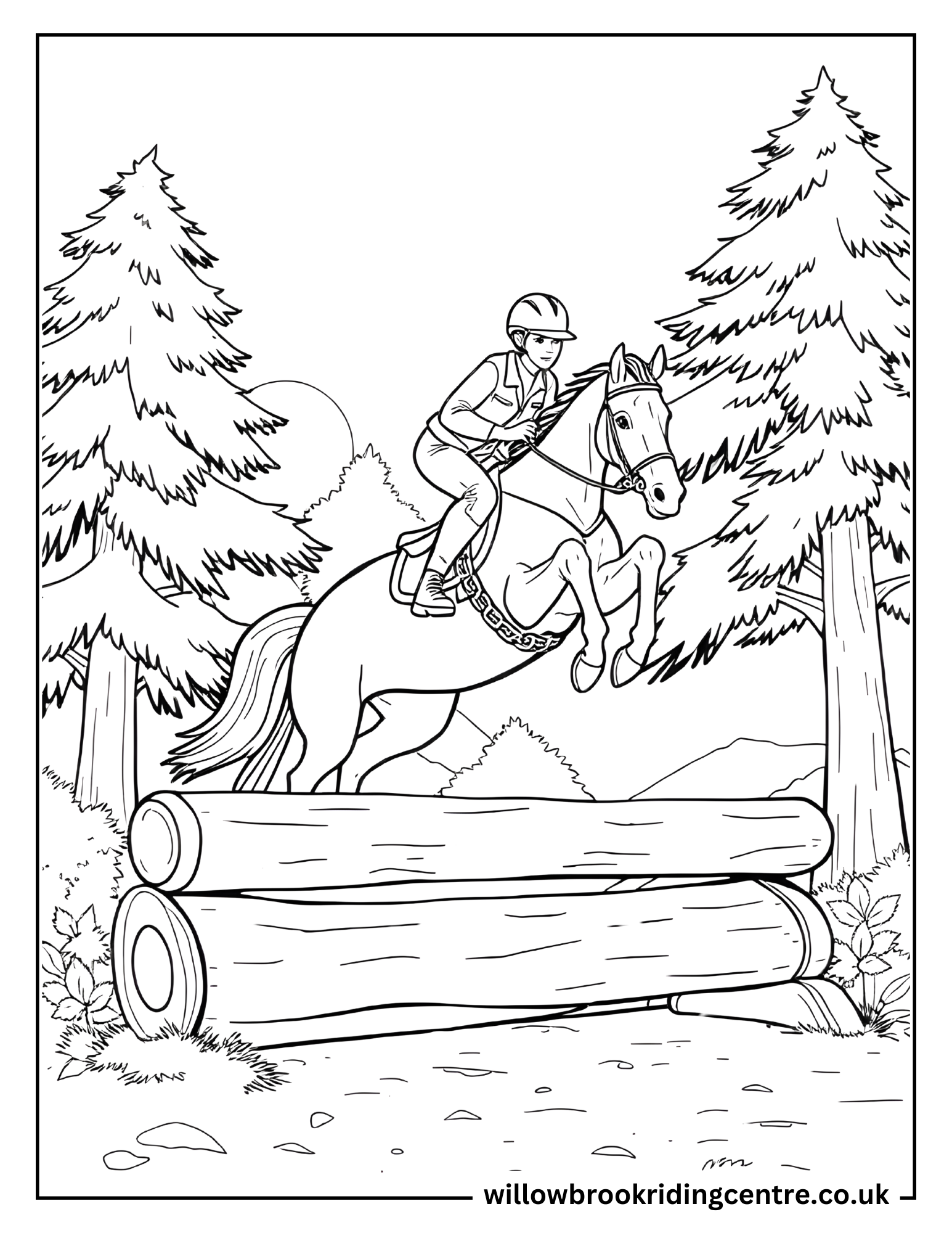 coloring pages of horses printable