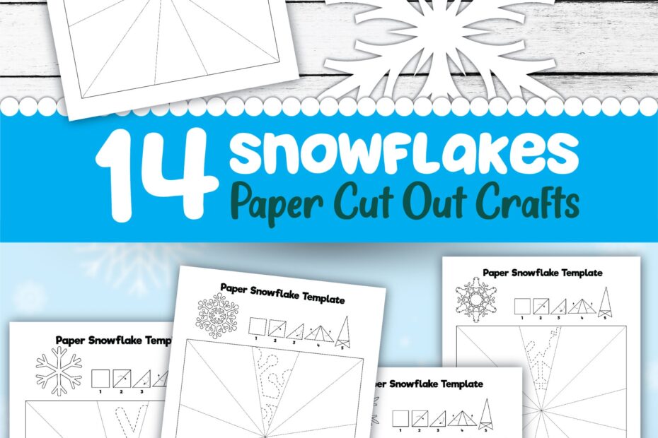 14 Amazing Snowflake Templates Little Bins For Little Hands