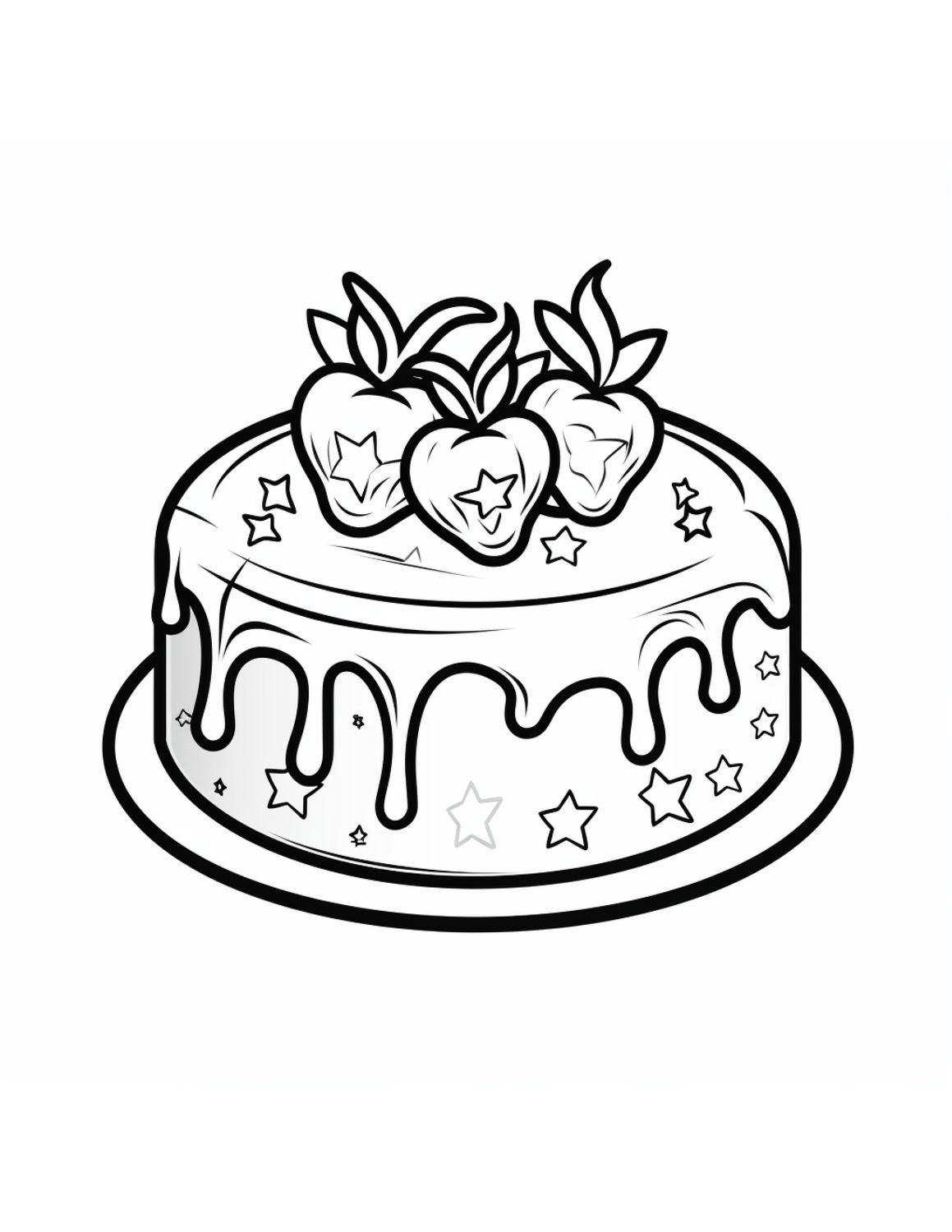 14 Free Printable Cake Coloring Pages For Kids And Adults Skip 
