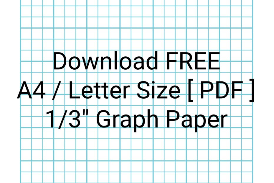 14 Free Printable Graph Paper Templates PDF
