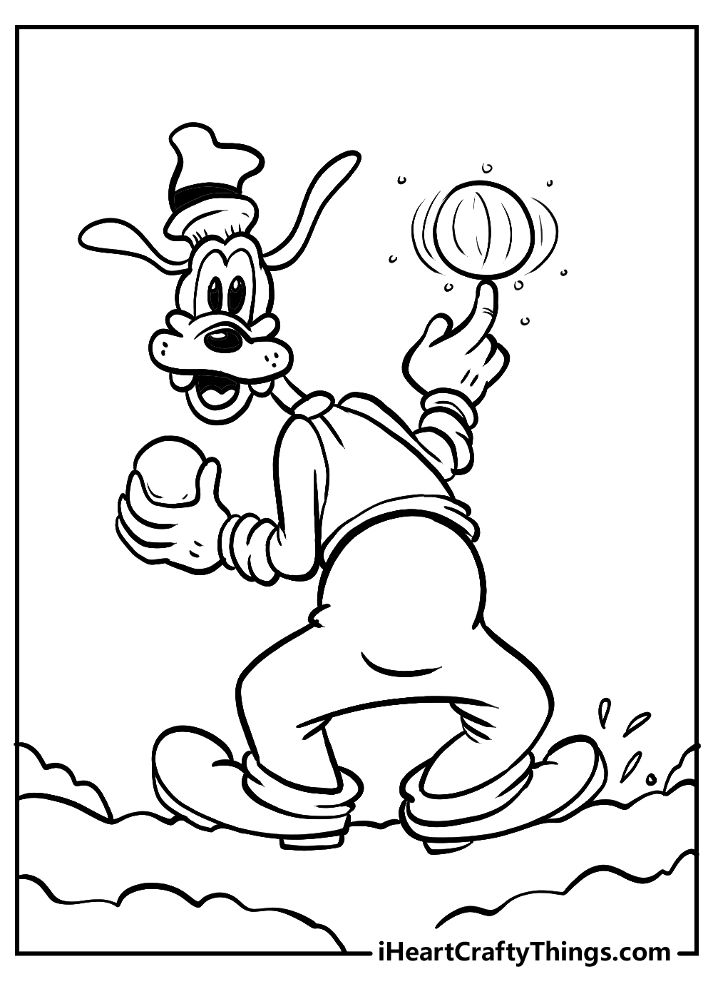 15 Goofy Coloring Pages For Kids 100 Free PDF Printables 