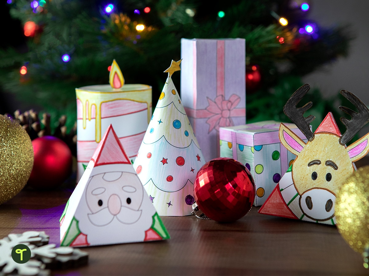 cut out printable christmas decorations
