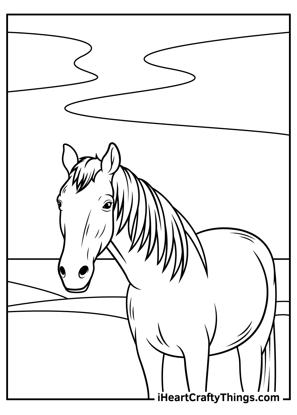 15 Realistic Horse Coloring Pages Updated 2025 