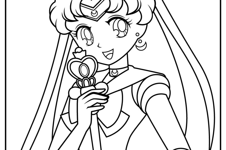 15 Sailor Moon Coloring Pages 100 Free Printables