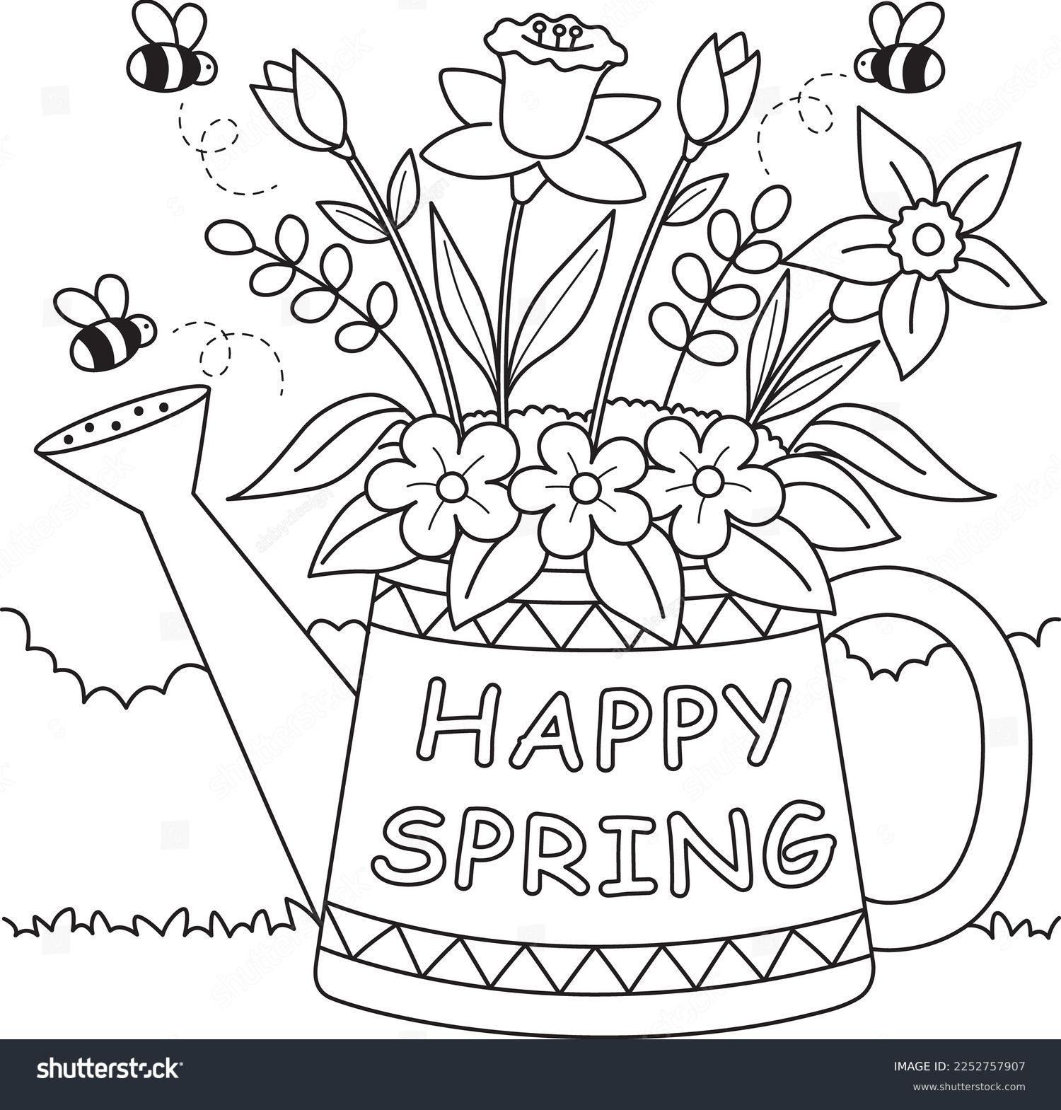 177 Thousand Coloring Pages Spring Royalty Free Images Stock Photos U0026 Pictures Shutterstock