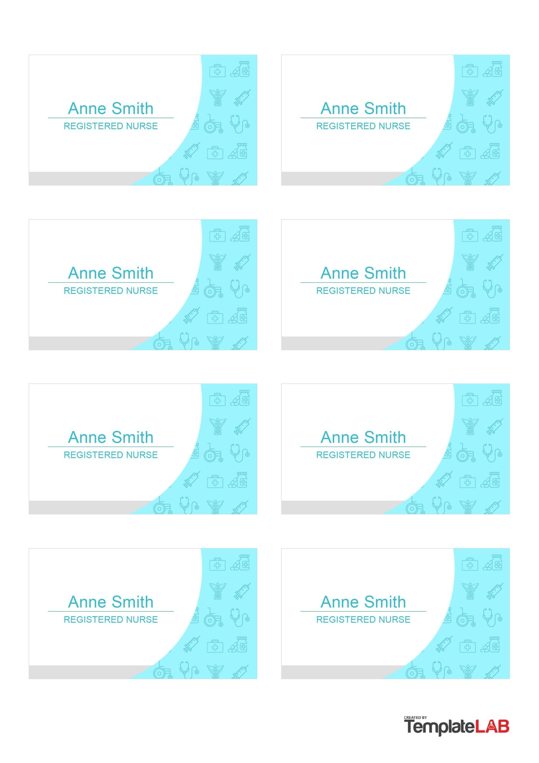 19 Editable Name Tag U0026 Name Badge Templates Free 