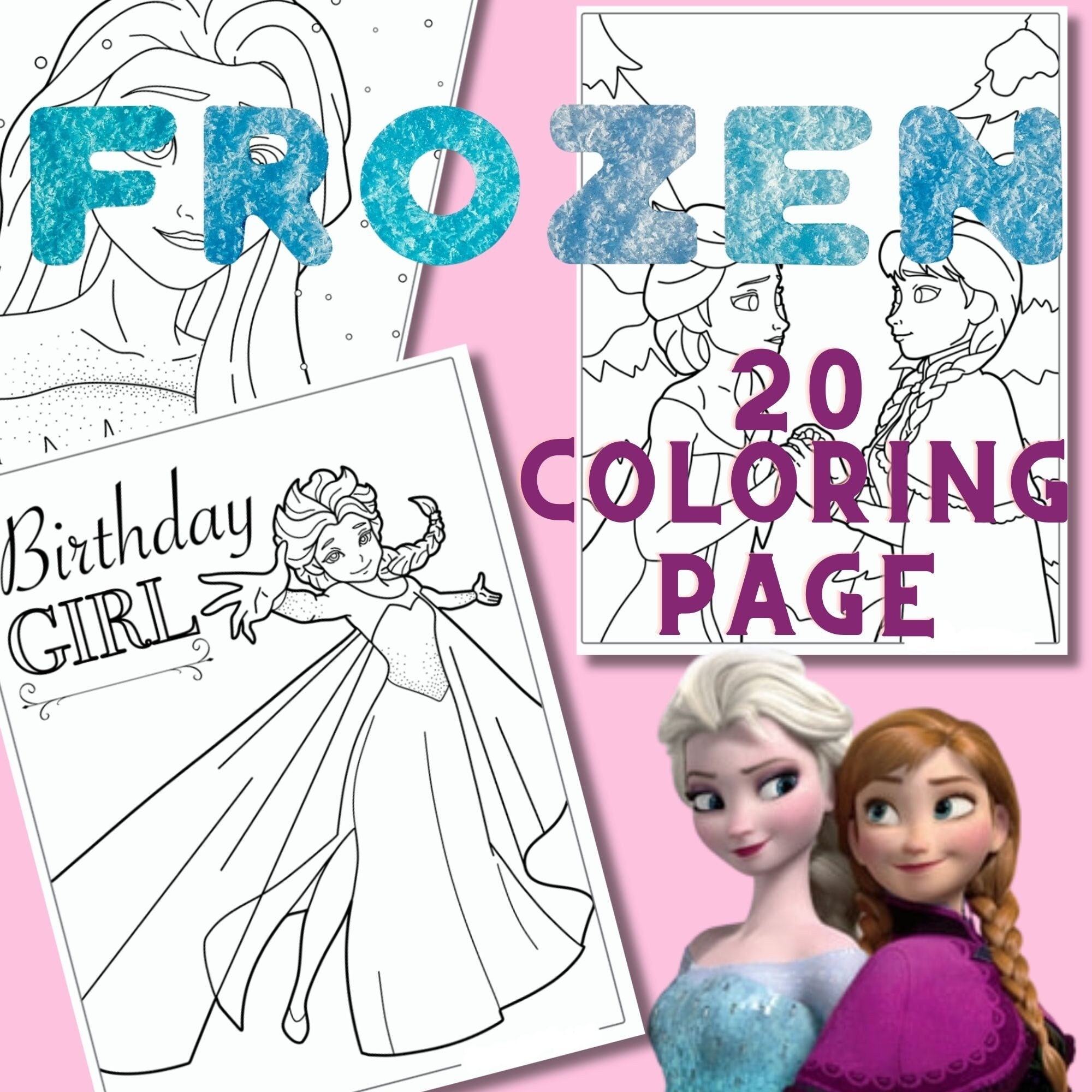 elsa coloring pages printable