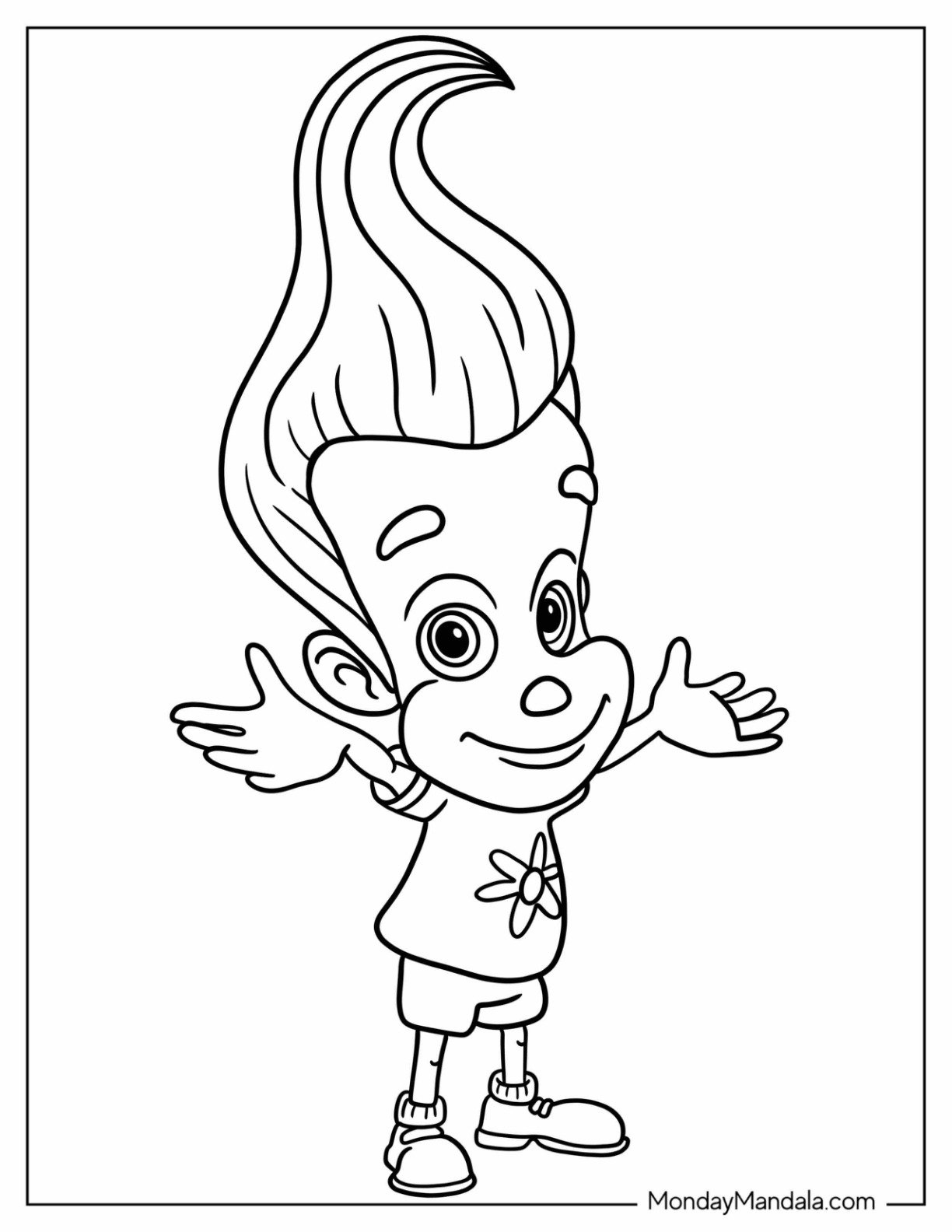 20 Nickelodeon Coloring Pages Free PDF Printables 