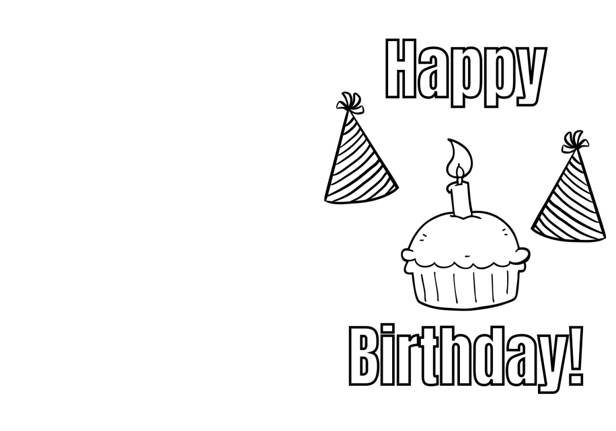 20 Printable Birthday Cards To Color Parade Worksheets Library