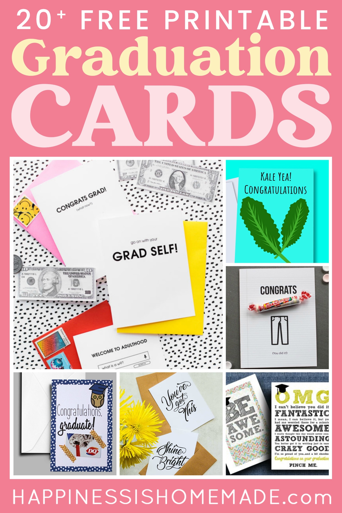 free printable graduation card