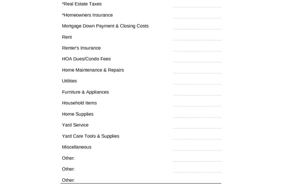 2020 Minister Housing Allowance Worksheet Sheet1 The Pastors Wallet Worksheets Library
