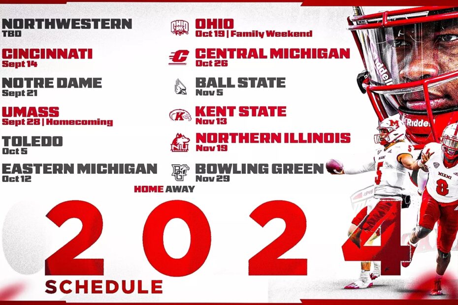 2024 Football Schedule Announced Season Tickets Available NOW
