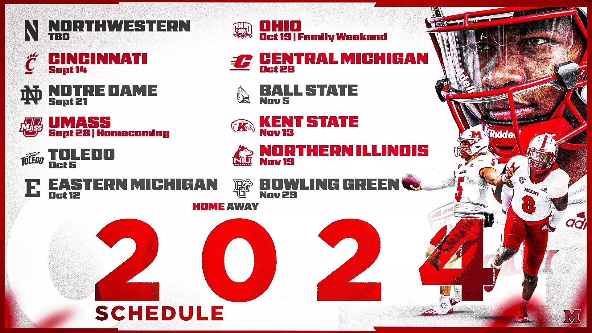 2024 Football Schedule Announced Season Tickets Available NOW 