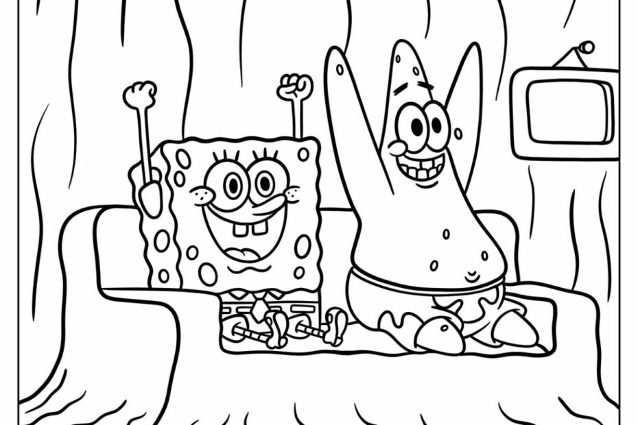 22 Patrick Star Coloring Pages Free PDF Printables