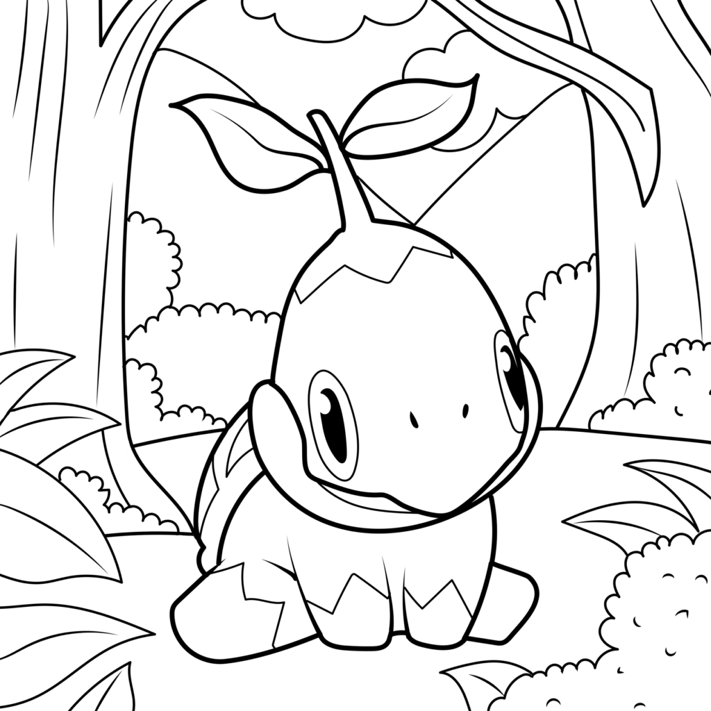 pokemon picture to color