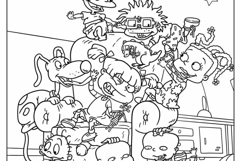 22 Rugrats Coloring Pages Free PDF Printables