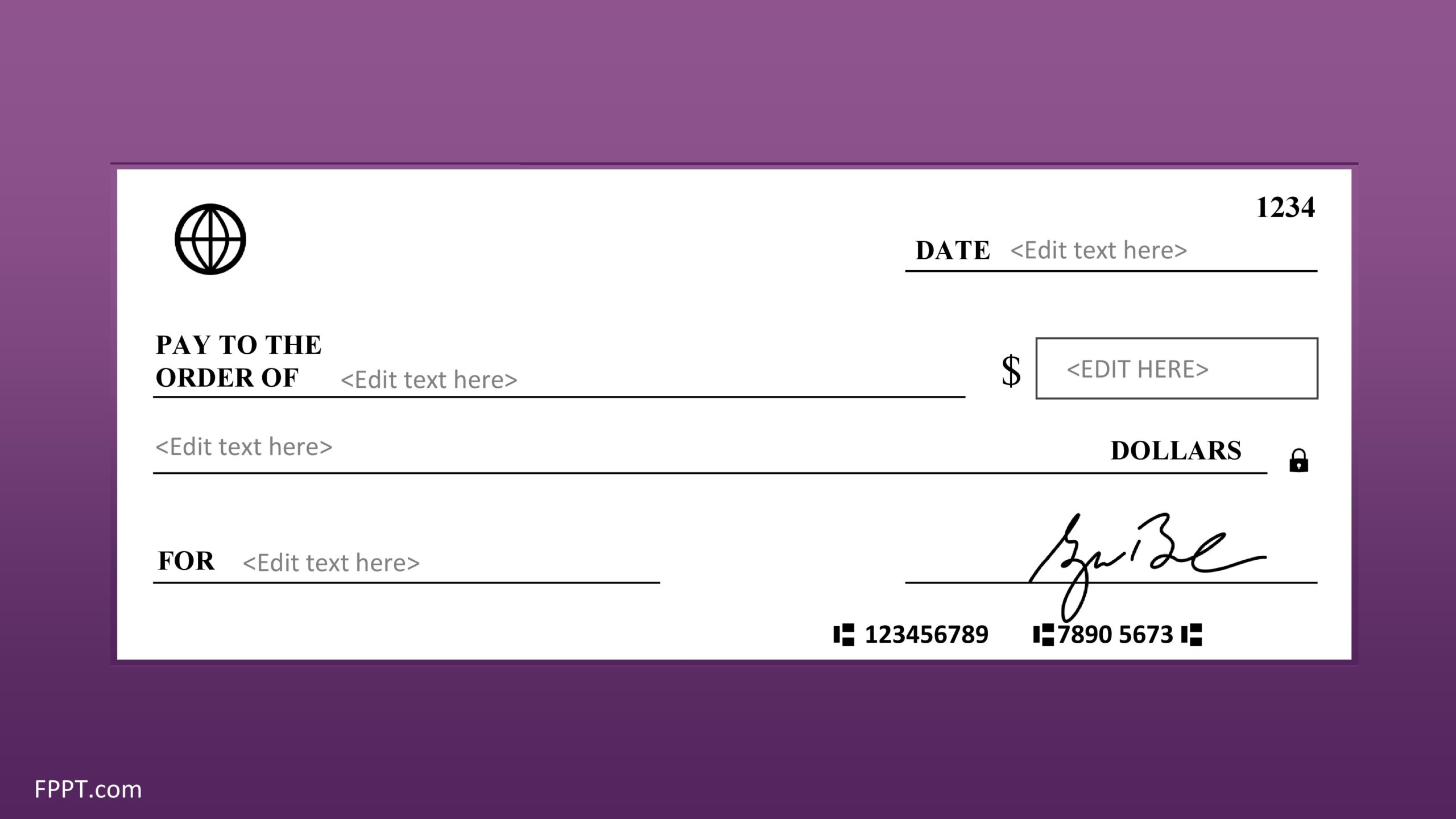 payroll checks pdf downloadable printable fillable blank check template