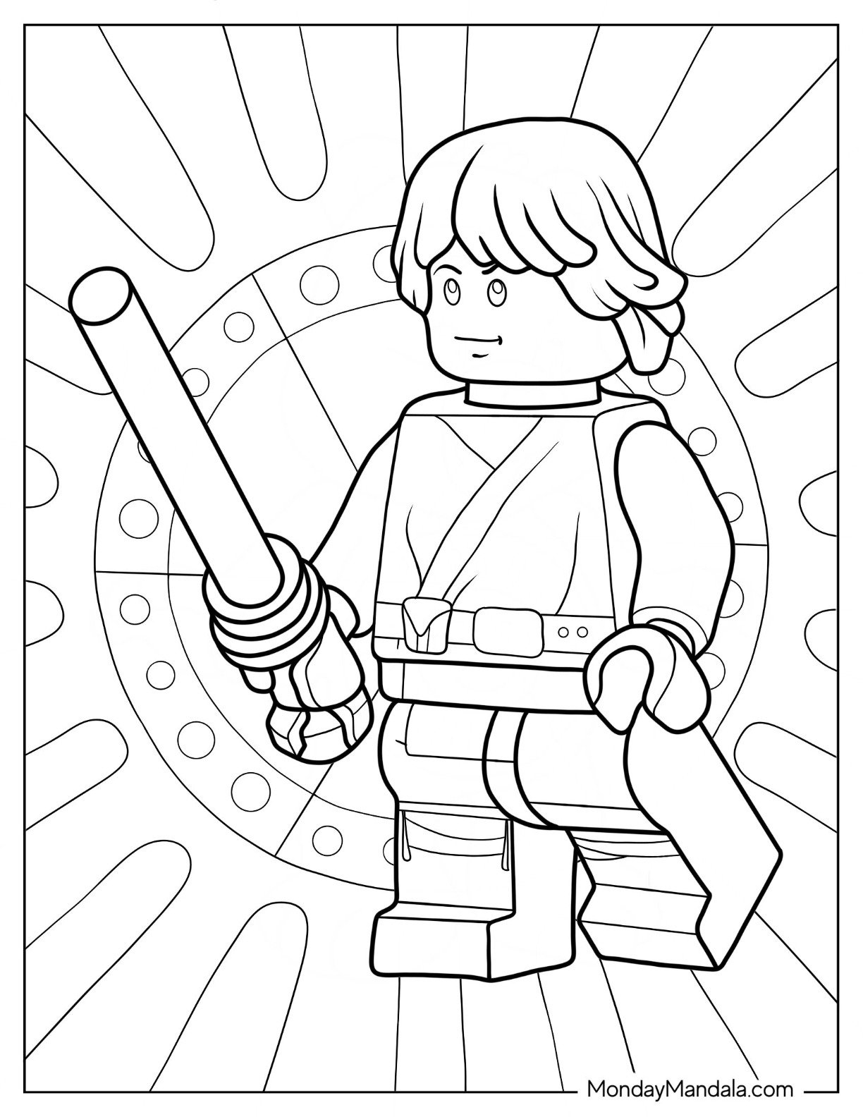 24 Lego Star Wars Coloring Pages Free PDF Printables 