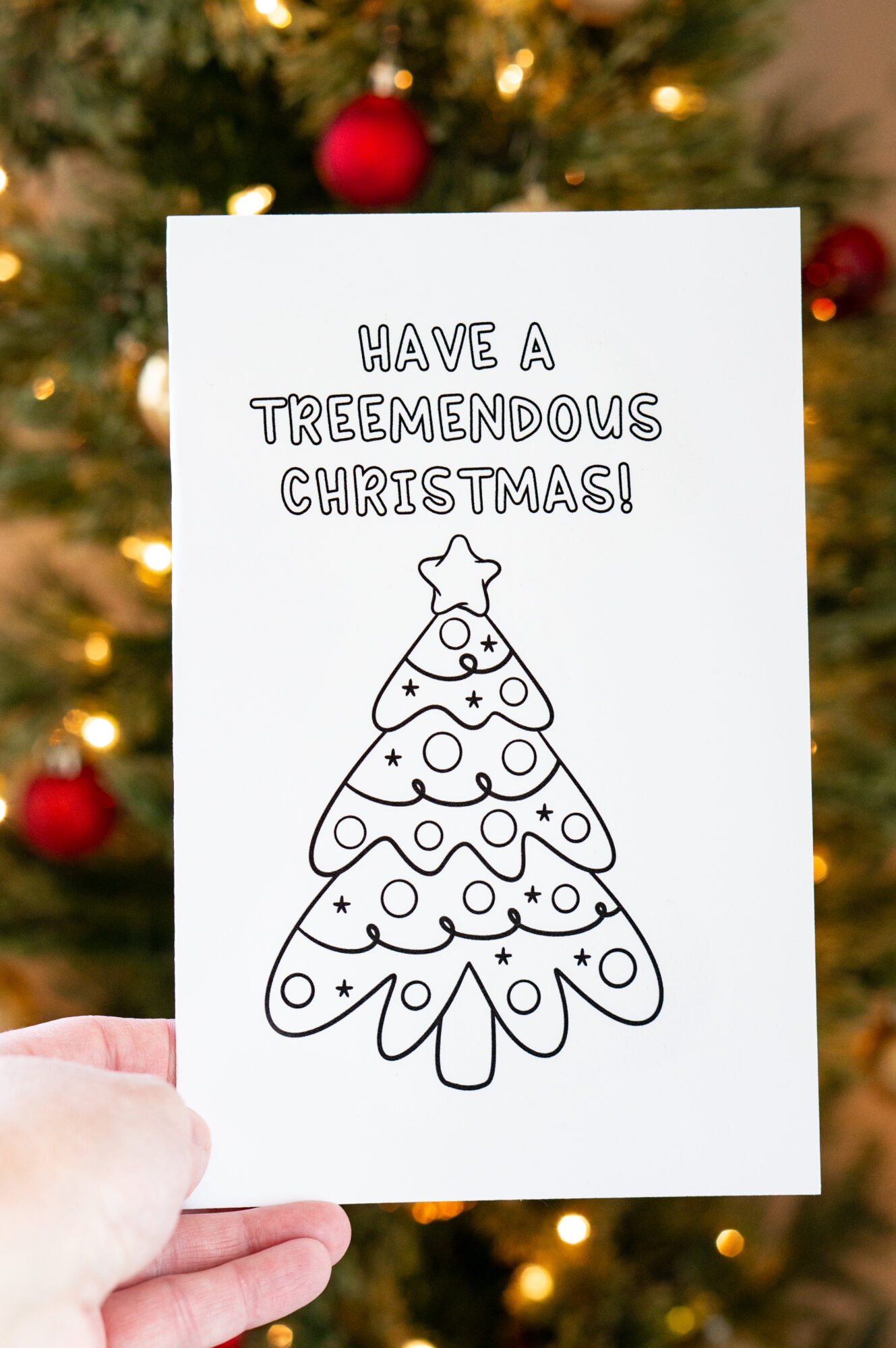 christmas printable color