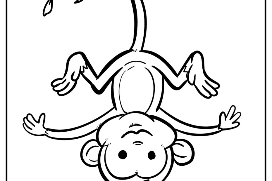 25 Monkey Coloring Pages 100 Free Printables