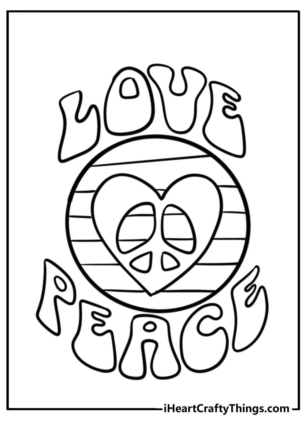 hippie coloring pages free printable
