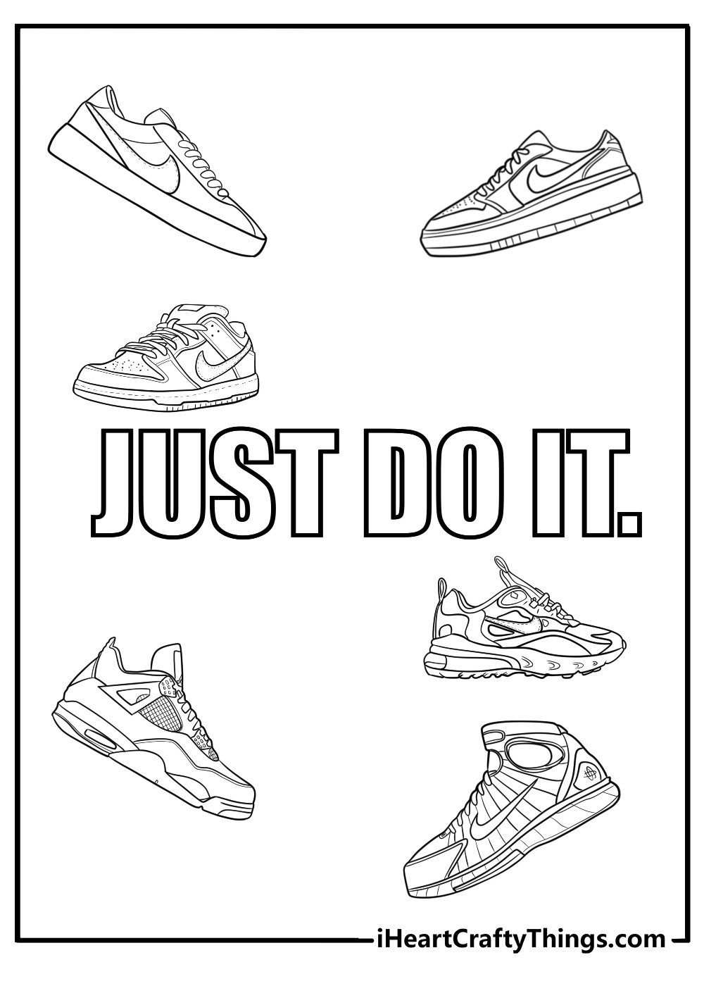 coloring pages shoes printable