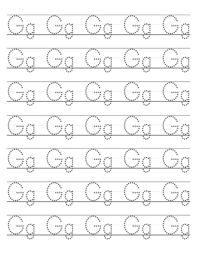 alphabet preschool worksheet
