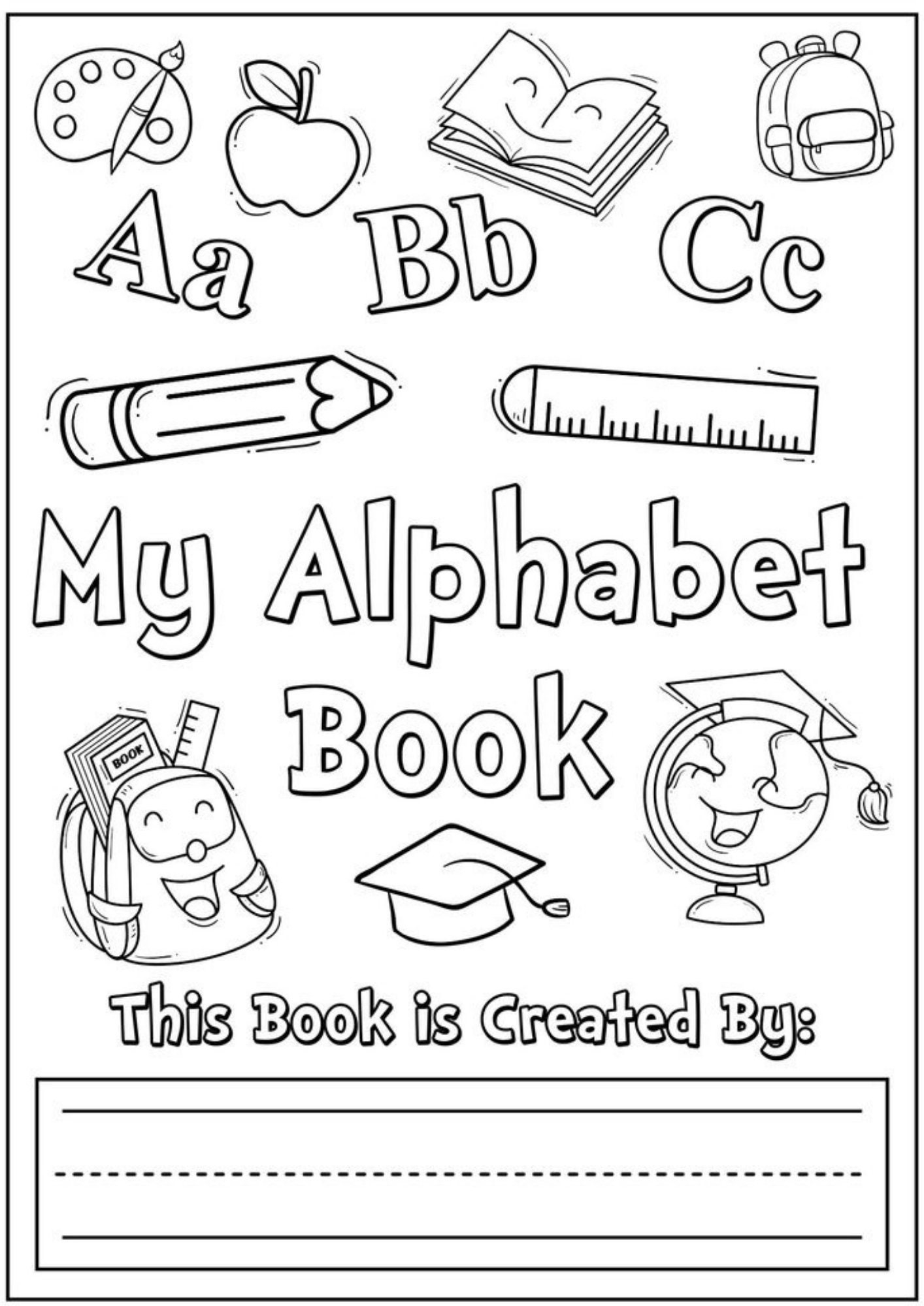 abc book printable