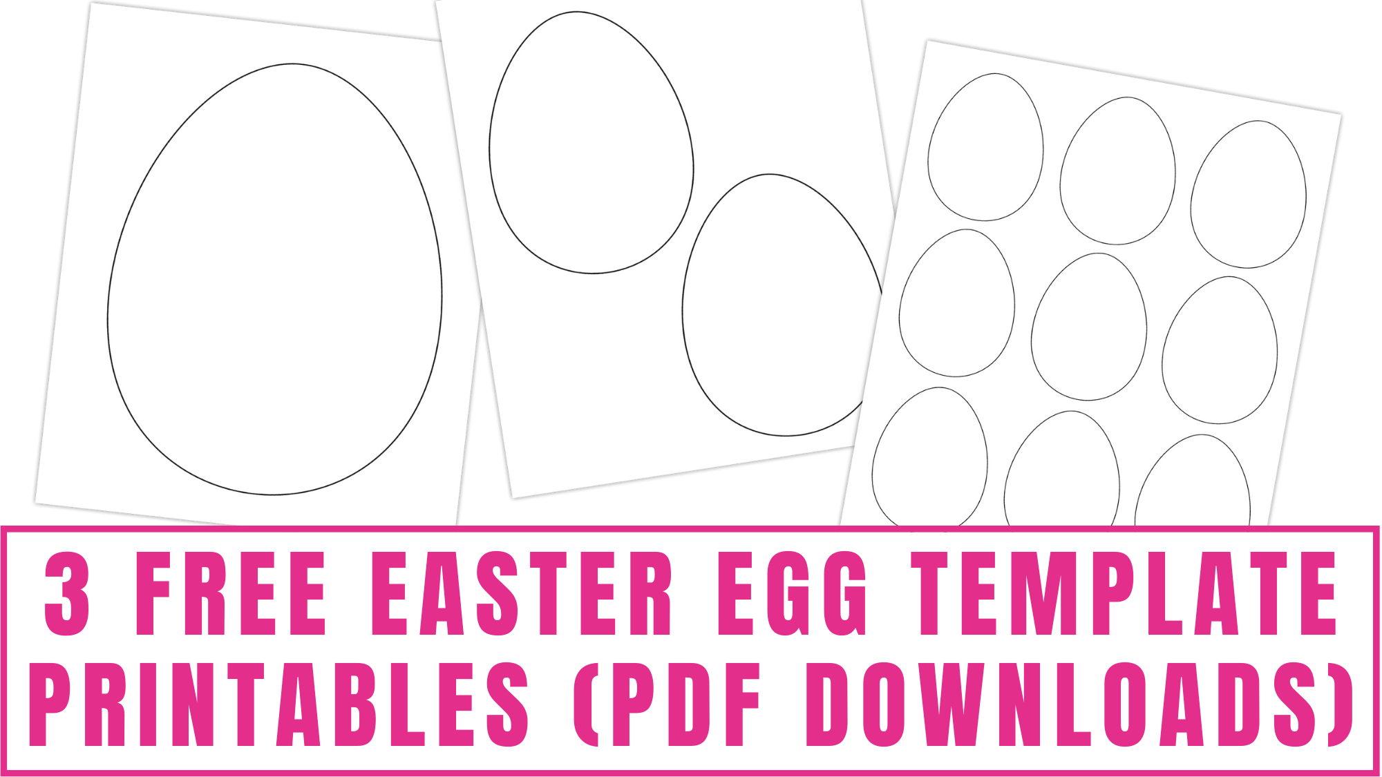 3 Free Easter Egg Template Printables Freebie Finding Mom