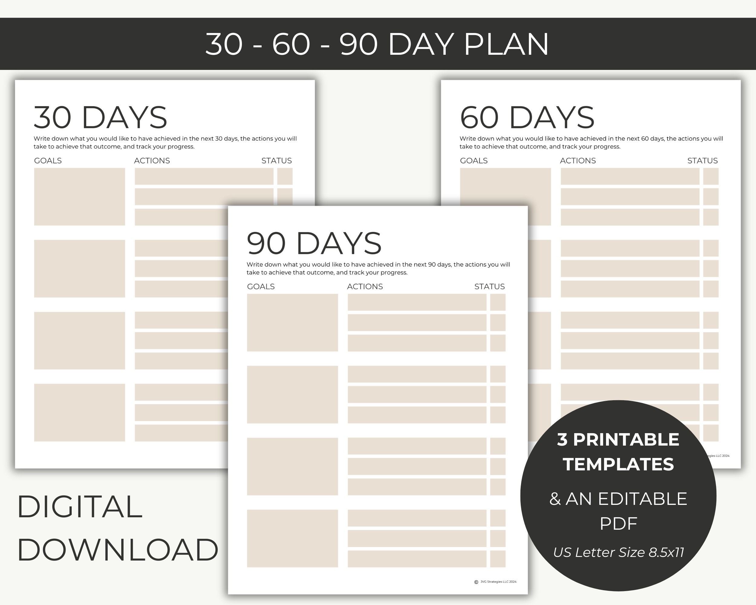 plan for the day template