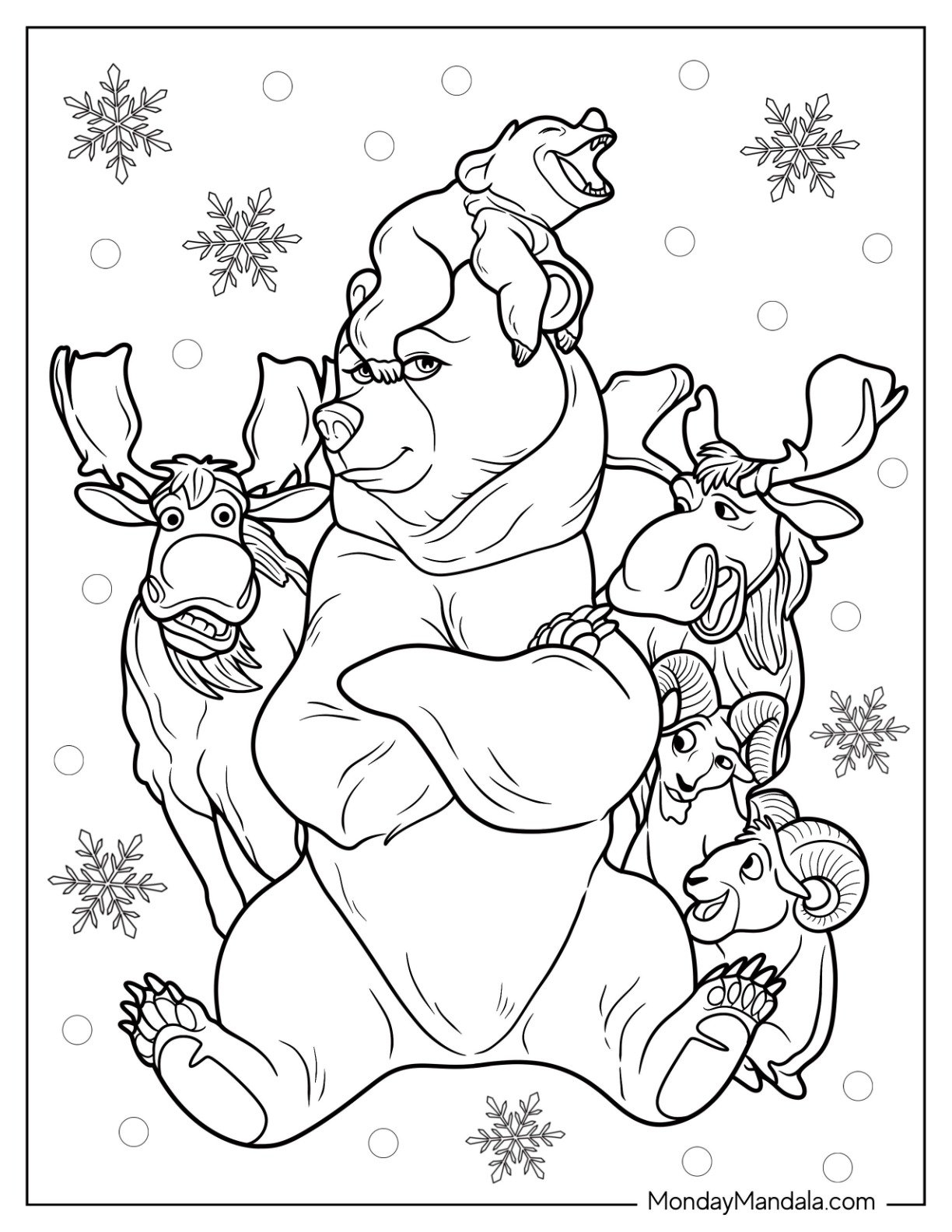 30 Bear Coloring Pages Free PDF Printables 