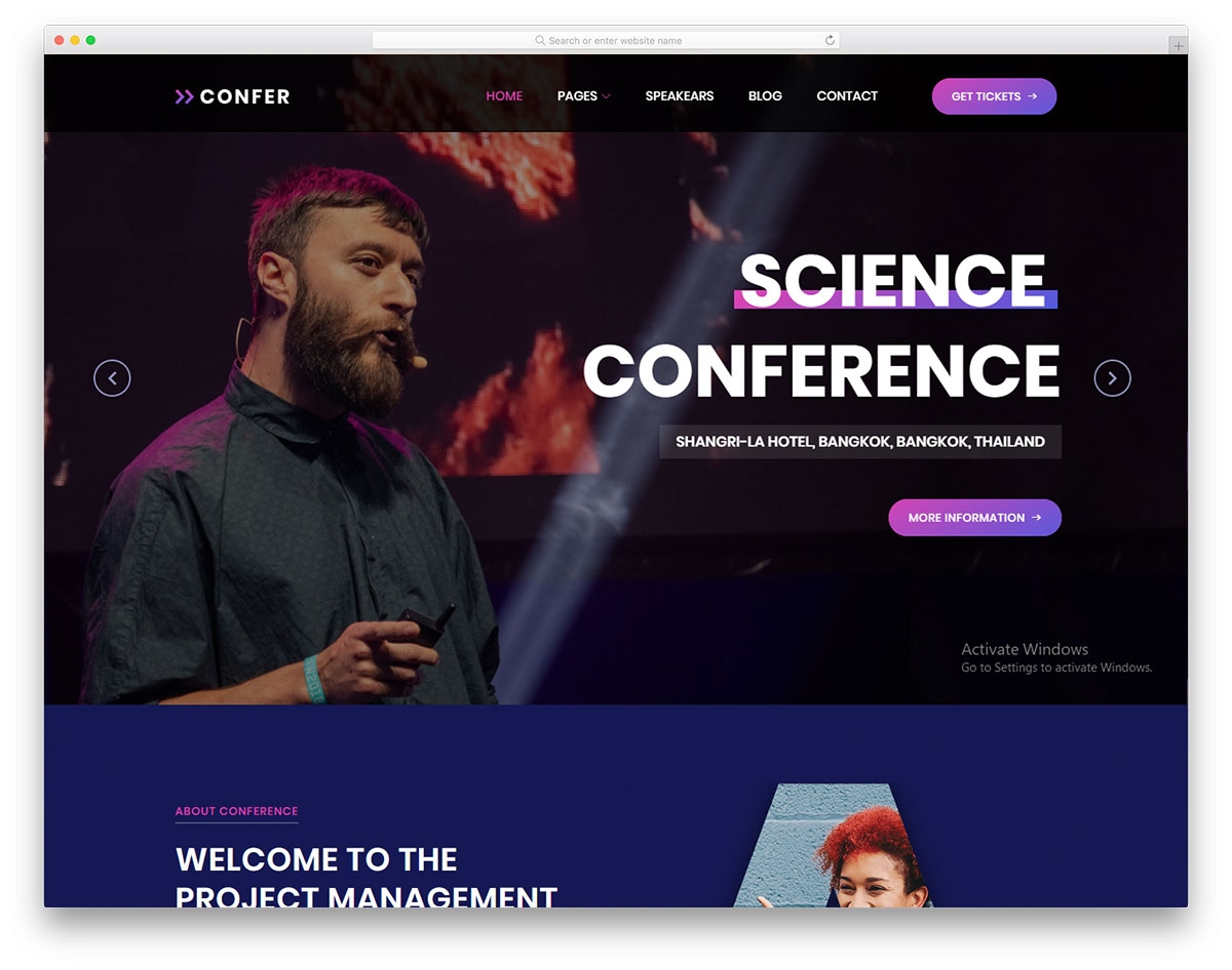 30 Best Event Website Templates 2025 Colorlib