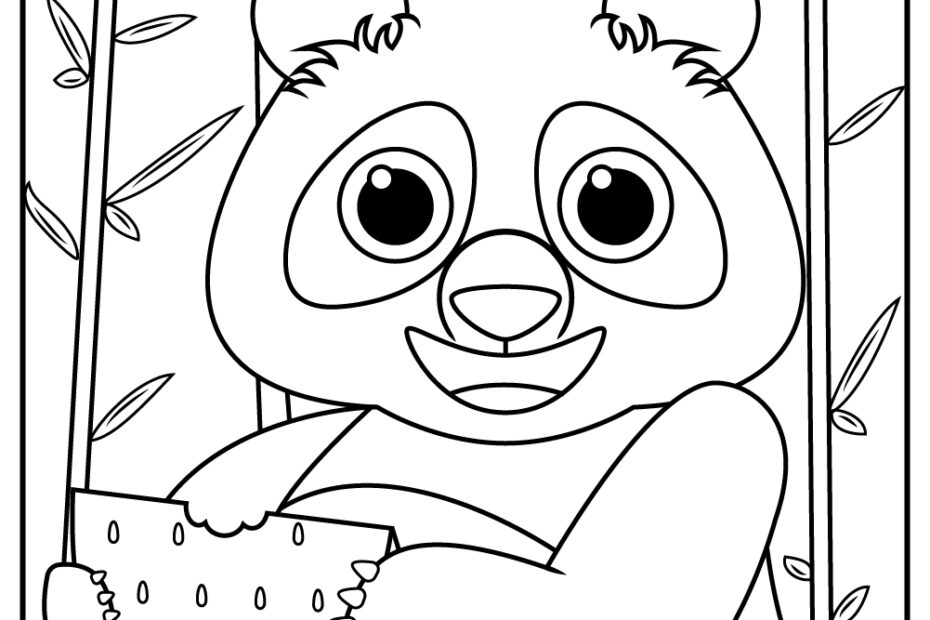 30 Giant Panda Coloring Pages 100 Free Printable PDF