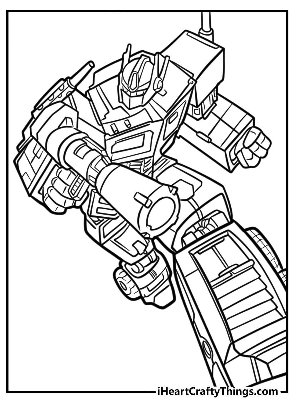 30 New Optimus Prime Coloring Pages 100 Free To Print 