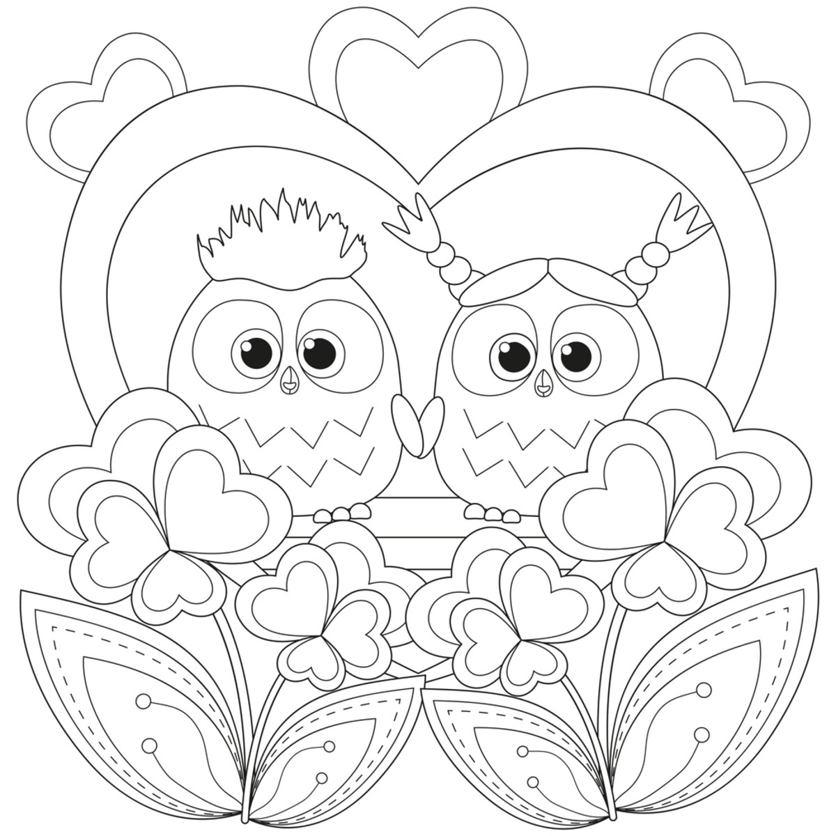 free printable valentines coloring pages pdf
